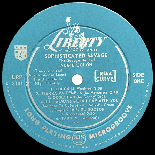 The Savage Beat Of Augie Colón* – Sophisticated Savage The Savage Beat Of Augie Colón* – Sophisticated Savage