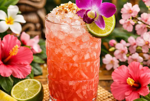 Spring Blossom Breeze Mocktail