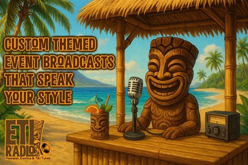 Custom themed event broadcasts that speak your style. ETI RADIO
