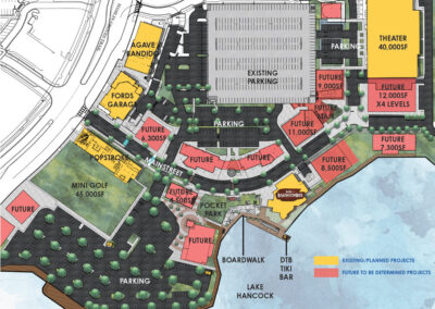 Hamlin Lake District Conceptual Site Map