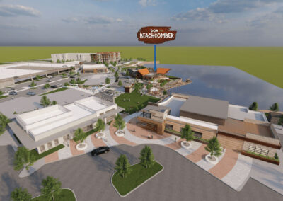 Don the Beachcomber Hamlin Horizon West – Aerial Facing West