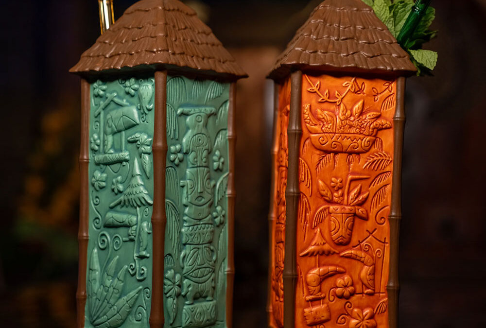 Tiki tOny’s Enchanted Tiki Mug: Sunset + Rain – A Hand-Sketched Memory Comes to Life in Ceramic