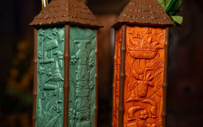 Tiki tOny’s Enchanted Tiki Mug: Sunset + Rain – A Hand-Sketched Memory Comes to Life in Ceramic