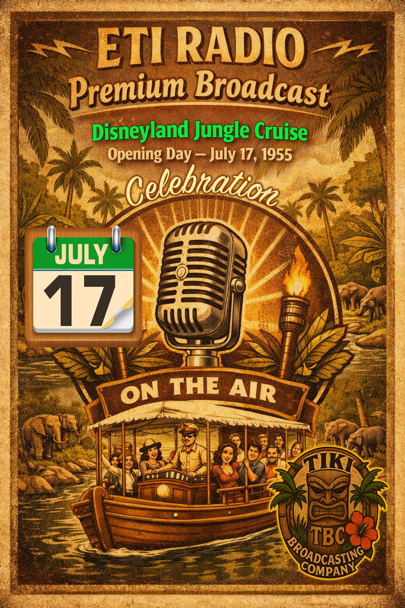 Access Disney's Jungle Cruise Attraction Opening Day (Disneyland) Premium Broadcast