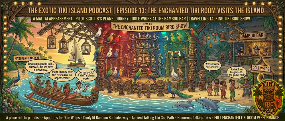 The Exotic Tiki Island Podcast Show 13 - A TBC Original
