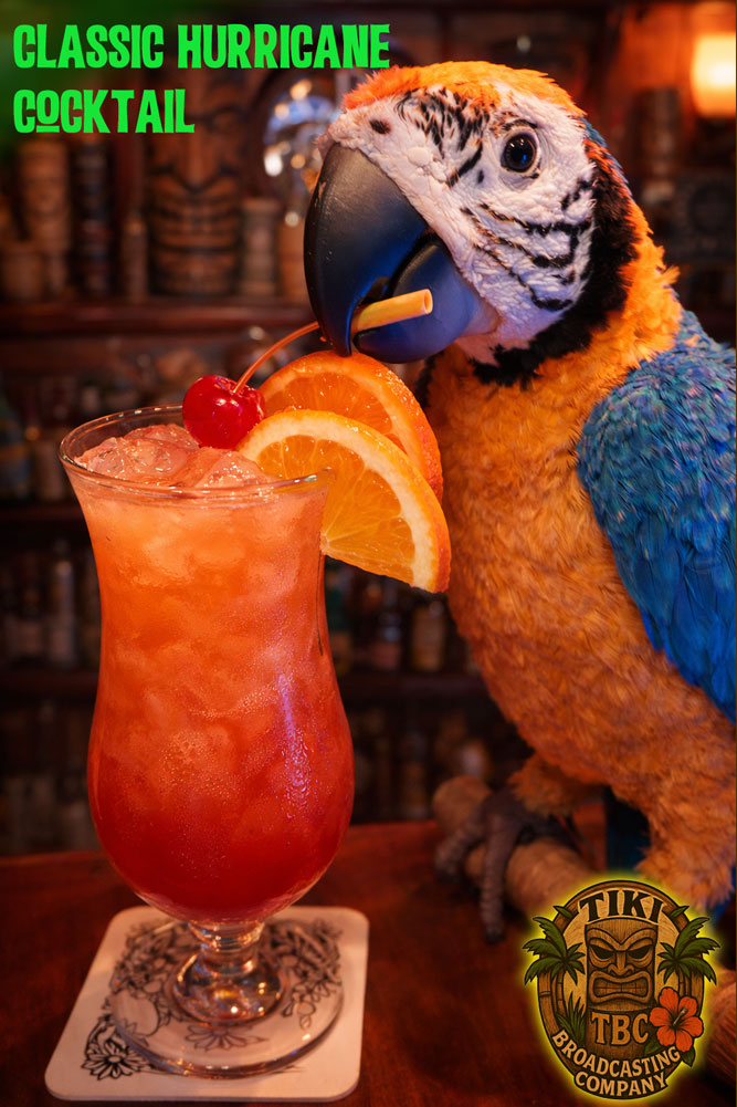 Classic Hurricane Cocktail Classic Hurricane Cocktail