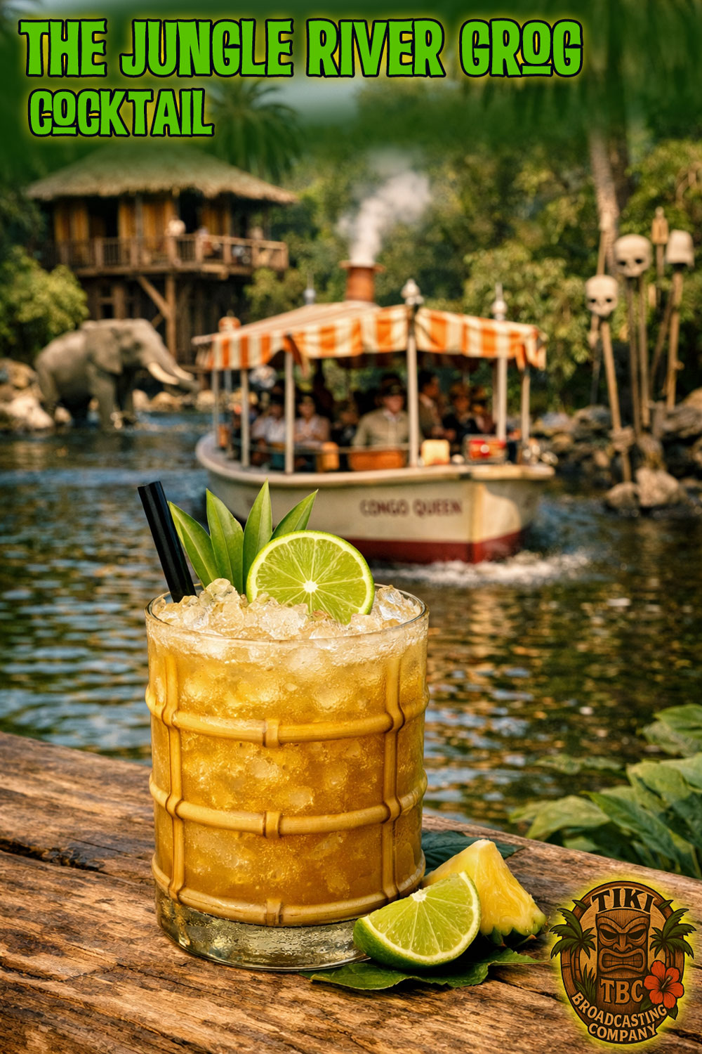 The Jungle River Grog Cocktail - A TBC Original Drink The Jungle River Grog Cocktail - A TBC Original Drink