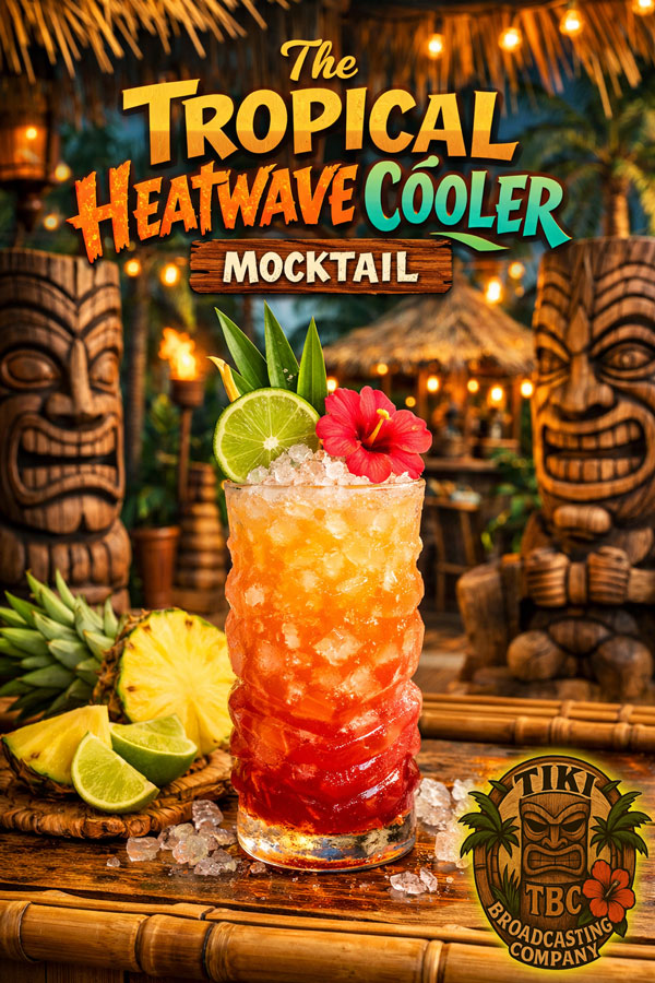 The Tropical Heatwave Mocktail - A TBC Original The Tropical Heatwave Mocktail - A TBC Original