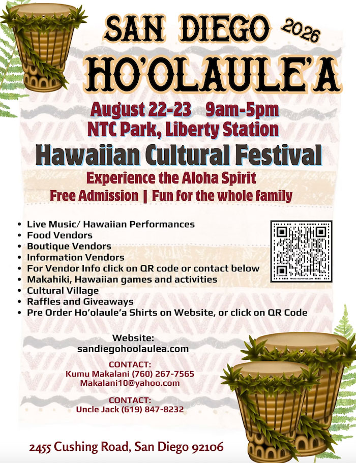 San Diego Hoʻolauleʻa – Hawaiian Cultural Festival