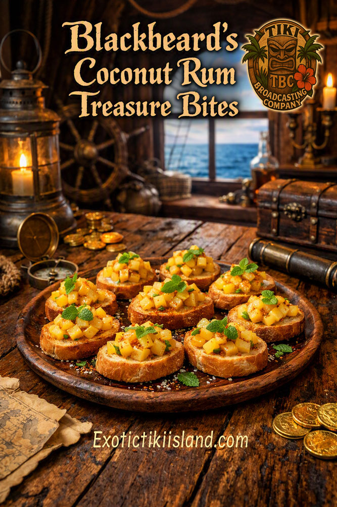 Blackbeard’s Coconut Rum Treasure Bites - A TBC Original Blackbeard’s Coconut Rum Treasure Bites - A TBC Original