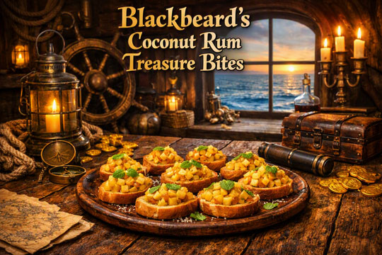 Blackbeard’s Coconut Rum Treasure Bites - A TBC Original