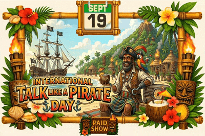 International Talk Like A Pirate Day Premium ETI RADIO Broadcast - 9/19/26