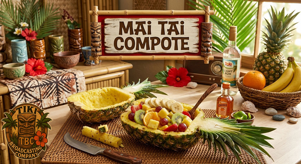Mai Tai Compote - Recipe Mai Tai Compote - Recipe