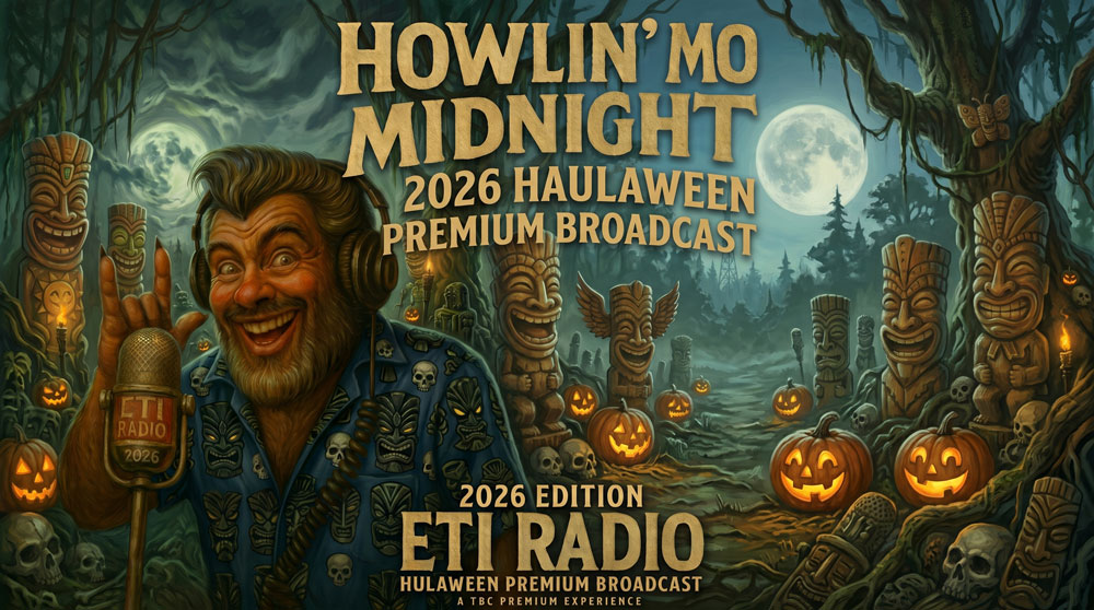 ETI RADIO Hulaween Premium Broadcast with Howlin' Mo Midnight (2026 Edition)